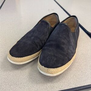 Vince Men's Black Slip-On Shoes